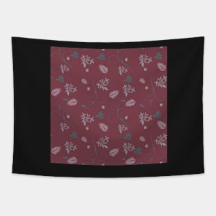 Vintage raspberry flower dream. Tapestry