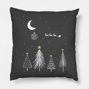 Christmas snow Pillow