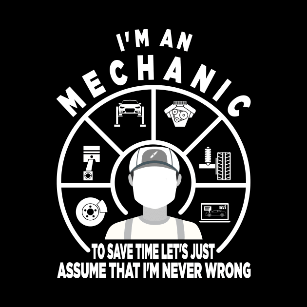 Mechanic Car Mechanic Profession Mechanical by Monstershirts