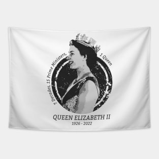 Queen Elizabeth - Rest in Peace Tapestry