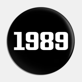 1989 Pin