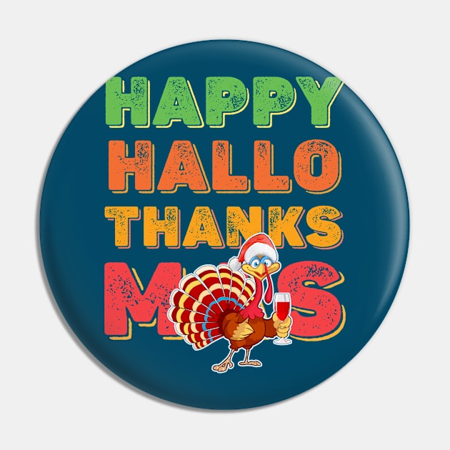 Happy Hallothanksmas Pin by Green Splash