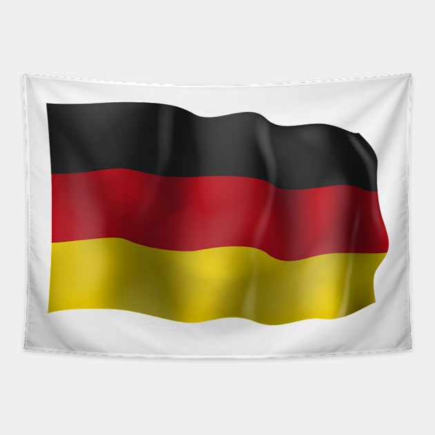 Germany flag Tapestry by SerenityByAlex