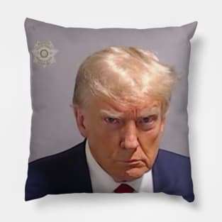 TRUMP MUGSHOT Pillow