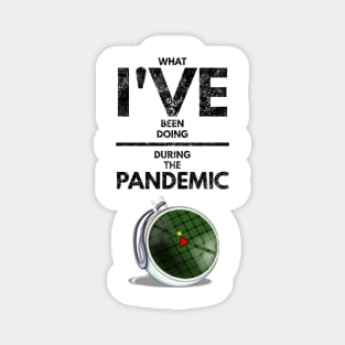 Pandemic Wishes (blk text) Magnet