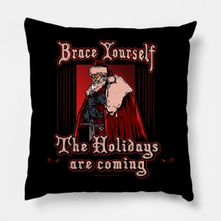 Brace Yourself - Holiday Edition Pillow