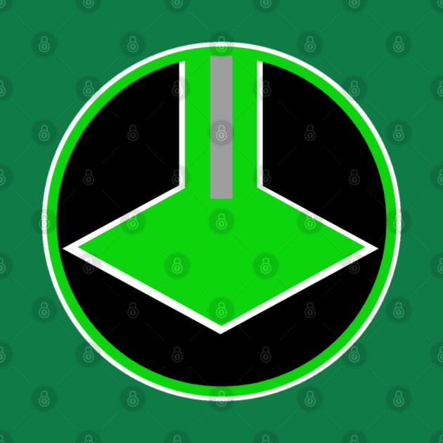 Time Green Badge by Javier Casillas