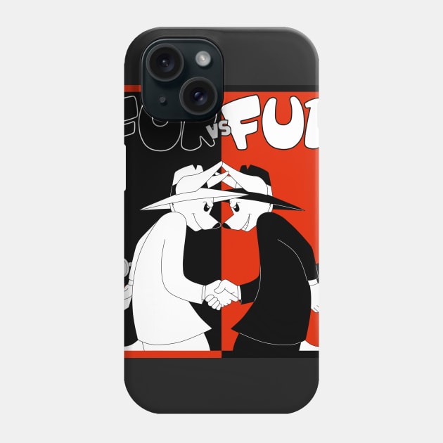 FUR vs FUR Phone Case by JorgeWolfdog01