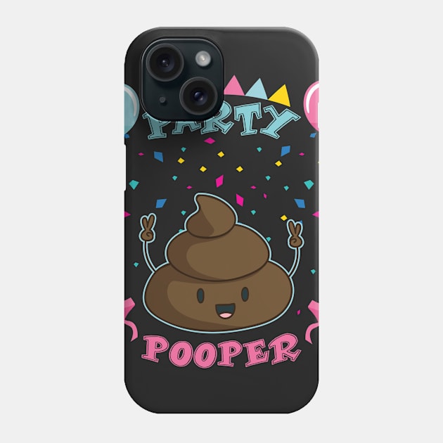 Party Pooper Phone Case by jslbdesigns