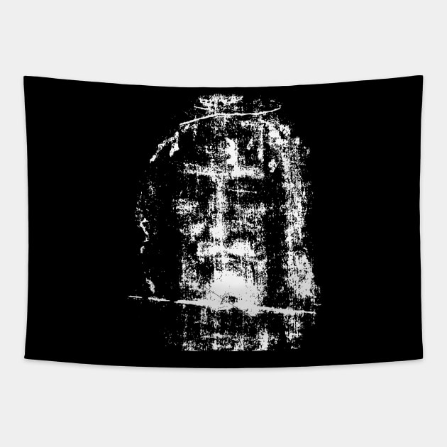 Shroud of Turin Jesus Christ Face Tapestry by Beltschazar