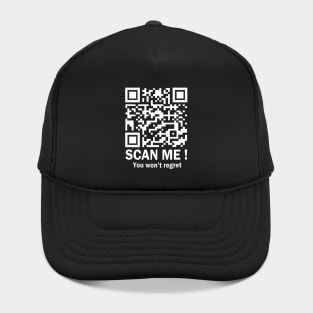 Retro Scan Me You Won't Regret It QR President Trump 2024 Hat