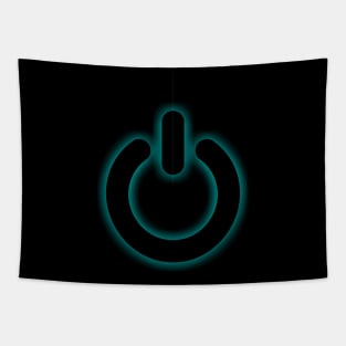 Power Button Tapestry