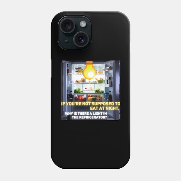 MIDNIGHT SNACK Phone Case by EmoteYourself