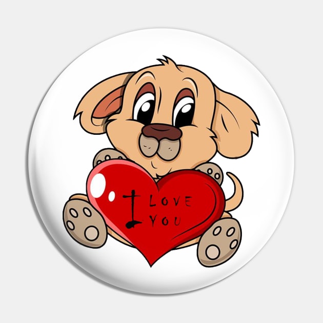 Dog love, I love you, cute, heart, valentine, romance, dog Pin by gravis