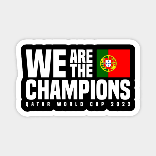 Qatar World Cup Champions 2022 - Portugal Magnet