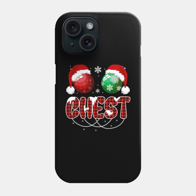 Funny Chest Nuts Couples Christmas Chestnuts Phone Case by fenektuserslda