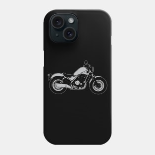 Rebel 500 lines Phone Case