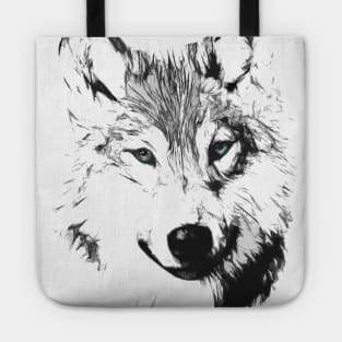 Arctic Wolf - Contemplation Tote