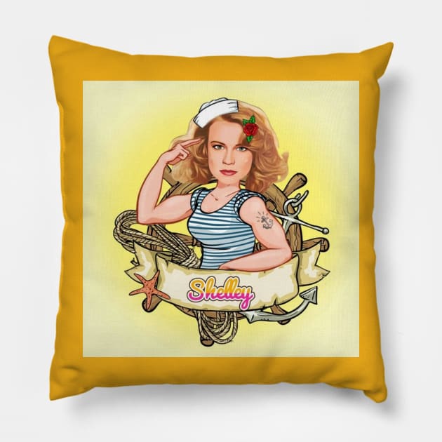 Shelley Hack pop Pillow by fonchi76