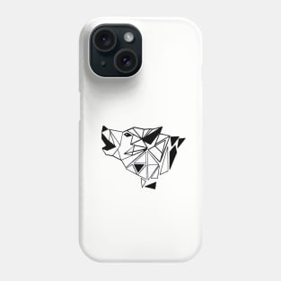 Wolf triangles Phone Case