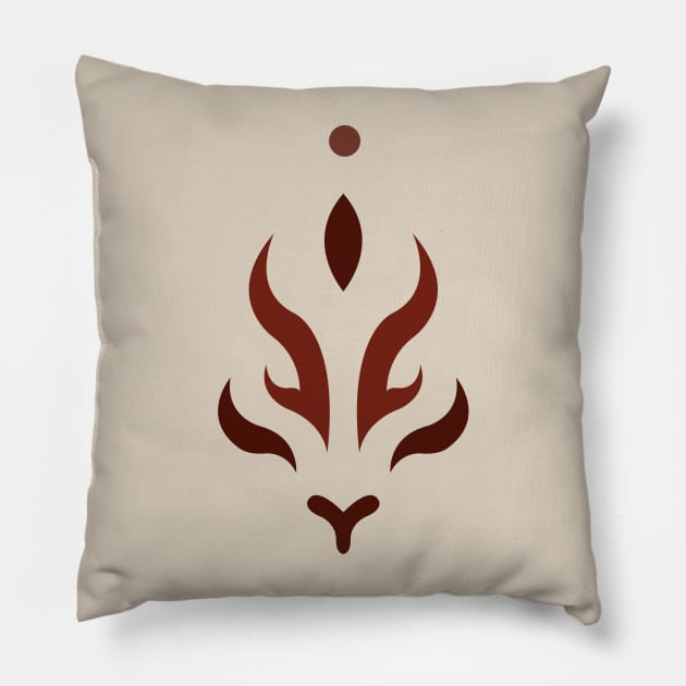 Till the End of the Moon: Tantai Jin Mark (color) Pillow by firlachiel