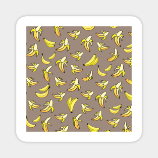 Banana Pattern 4 Magnet