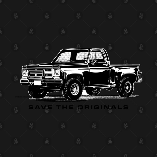 Gmc truck dark edddition 1976 by Saturasi