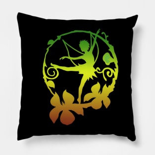 Fairy Flower circle Pillow