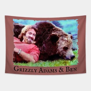 Grizzly Adams & Ben Tapestry