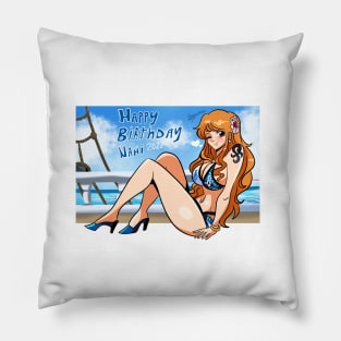 Nami summer Pillow