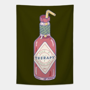 Hot Sauce Therapy Tapestry