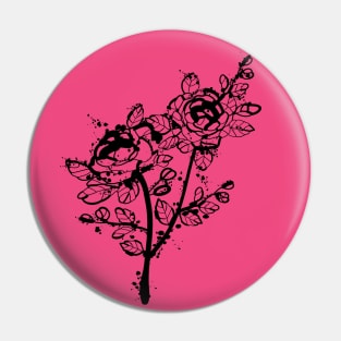 June birth flower Rose Pin