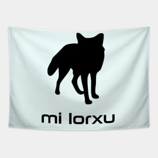 I'm A Fox (Lojban) Tapestry