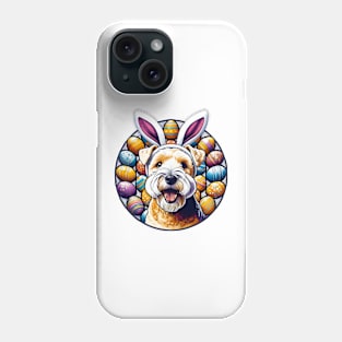 Glen of Imaal Terrier Celebrates Easter with Bunny Ears Phone Case