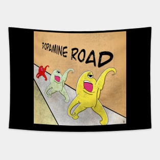 Dopamine Road Tapestry