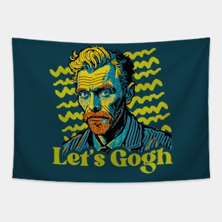 Let's Gogh // Funny Vincent Van Gogh Parody // Let's Go Tapestry