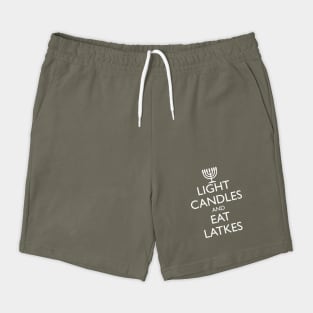 LIGHT CANDLES AND EAT LATKES Shorts