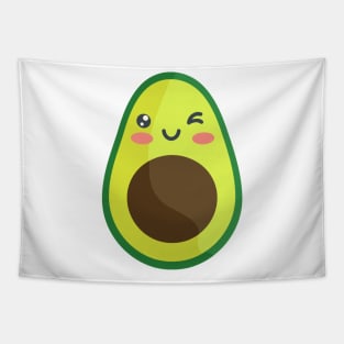 Avocado Kawaii Cute Tapestry