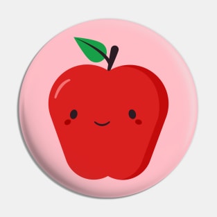 Cute Kawaii Red Apple Pin