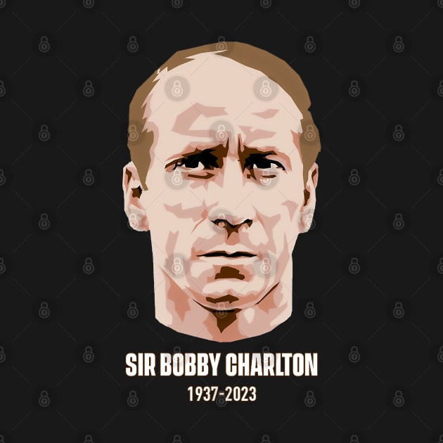 Sir Bobby Charlton RIP GOAT by WikiDikoShop