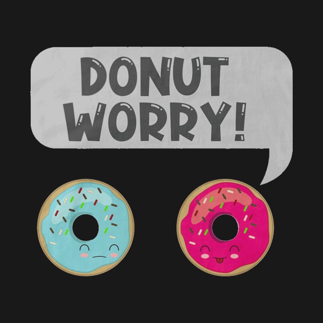 Donut worry black by Uwaki