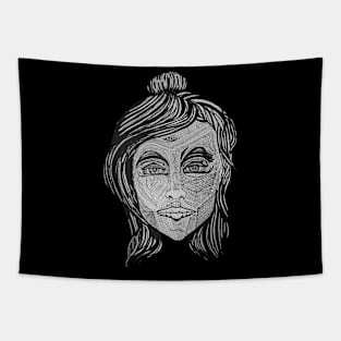 Third Eye Woman Tapestry