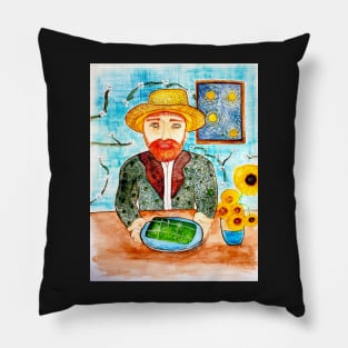Van Gogh's Hallaca Pillow