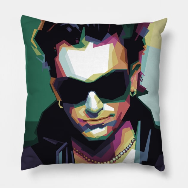 The Irish Musician Pillow by Alkahfsmart