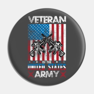 Veteran United States Army Pin