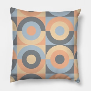 Retro geometric pattern 2 Pillow