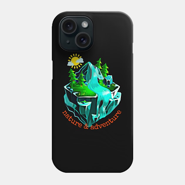 Nature and adventure Phone Case by LAV77