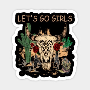 Cartoon Gifts Let's Go Girls My Favorite People Magnet