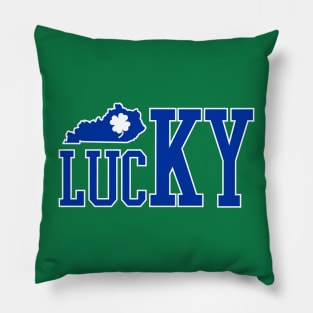 LUCKY Kentucky St. Patrick's Day Pillow