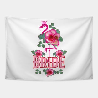 167 Flamingo Roses Bride Crown Pink Tapestry